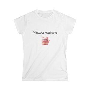 Women's Tshirt Miaou-caron