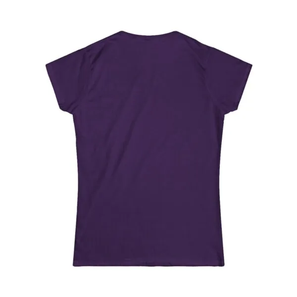 Women's Purple Tshirt Miaou-caron - Image 2