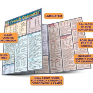 French Grammar: a QuickStudy Laminated Reference Guide