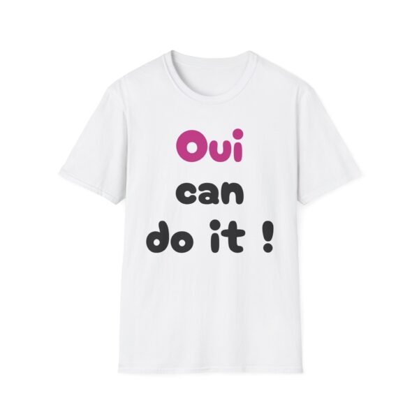 Tshirt Oui can do it White